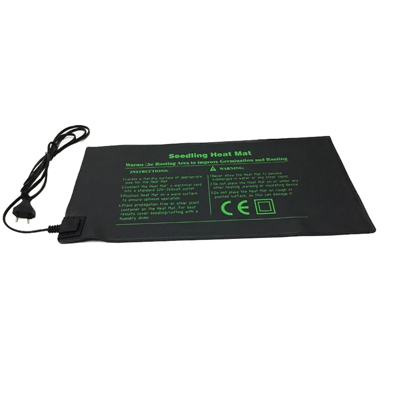 

Seedling Heating Mat 50x25cm Waterproof Plant Seed Germination Propagation Clone Starter Pad US/EU Garden Supplies 1 Pc