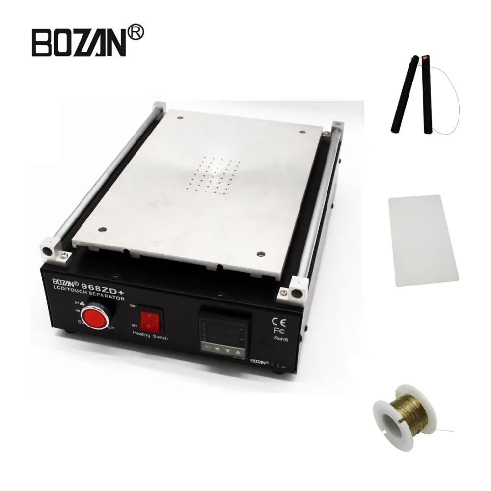 

2 in 1 Manual Lcd Separator Build in Vacuum Pump for Tablet iPad Heating Station Screen Open Remove LCD Glass Repair Separator