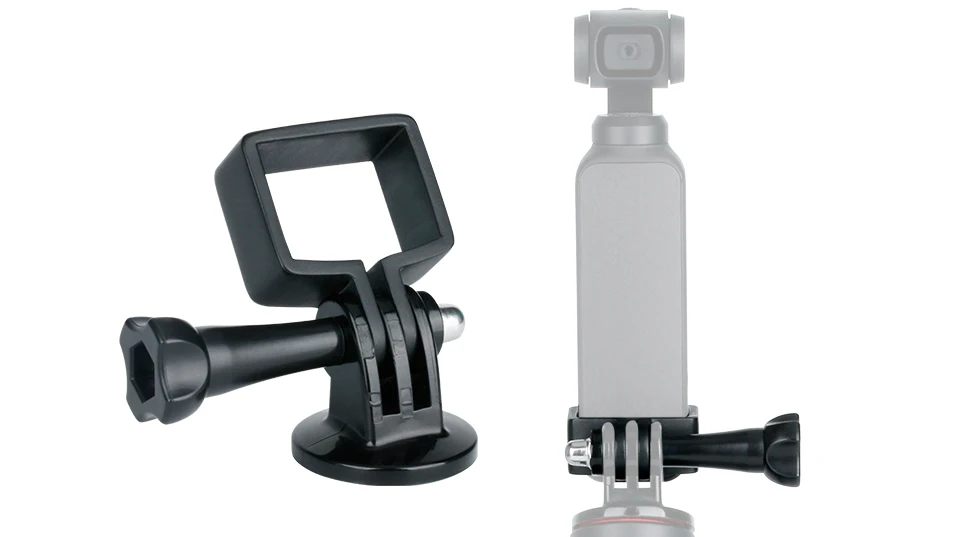 ULANZI OP-3 DJI Osmo Карманный удлинитель фиксированная подставка держатель с GoPro адаптер для штативов, для DJI Osmo Карманный карданный держатель аксессуары