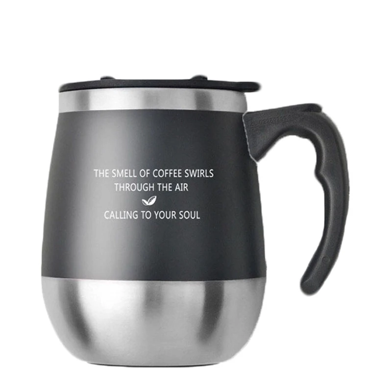 450ML Thermos Mug Coffee Cup With Lid Stainless Steel Thermos Cup Travel Coffee Mugs Vacuum Thermos With Brush 450ML Thermos Mug Coffee Cup With Lid Stainless Steel Thermos Cup Travel Coffee Mugs Vacuum Thermos With Brush