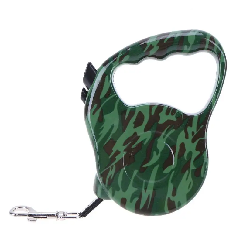 

3/5 M Retractable Dog Leash Lead One-handed Lock Training Pet Puppy Walking Nylon Leashes Adjustable Dog Collar for Dogs Cats