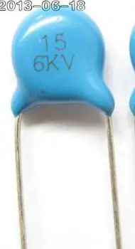 

20pcs/lot High-voltage ceramic capacitors 6KV 6000V 15P 15J