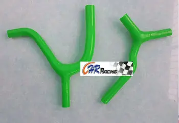 

GREEN Y KIT FOR KAWASAKI KX450F 2016 2017 KXF450 16 17 SILICONE RADIATOR COOLANT HOSE
