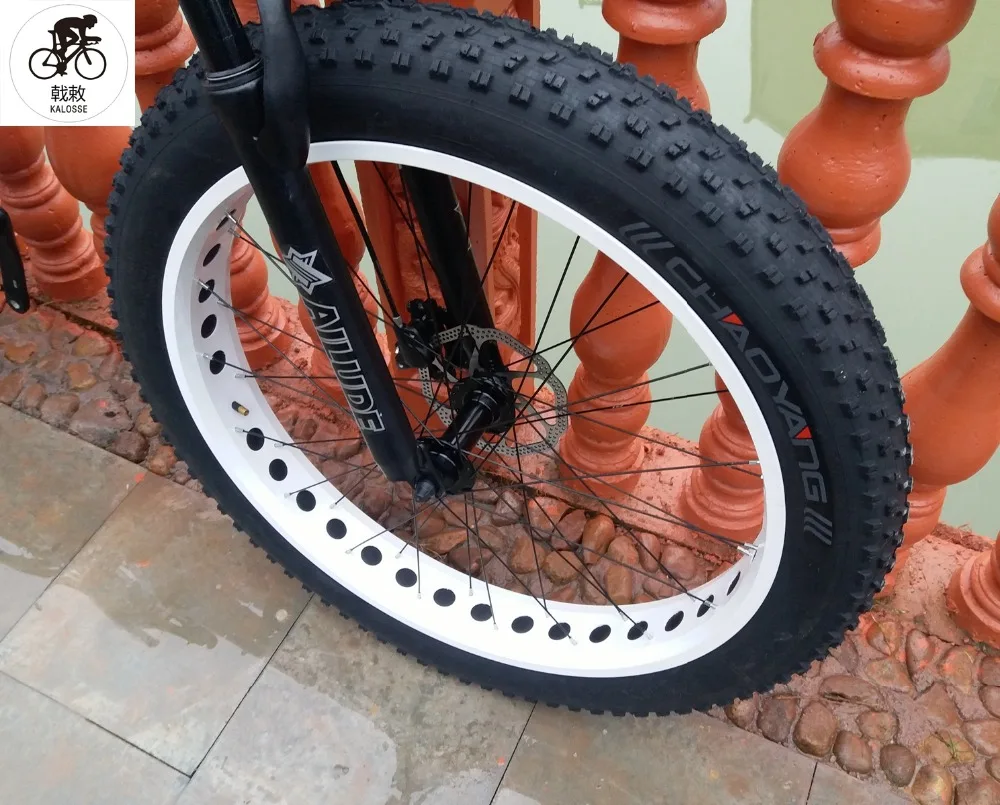 Kalosse гидравлические тормоза с полной подвеской M310 Fat bike 26*4,0 дюймов Снежный велосипед fat велосипед горный велосипед 24 скорости