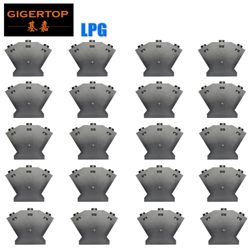 TIPTOP TP-T154B 3 головки DMX LPG пожарная машина струя 1 м-2 м 3shot машина для распыления огня DMX контроль 1 год гарантии 300 Вт 3 струйная насадка - Цвет: 20