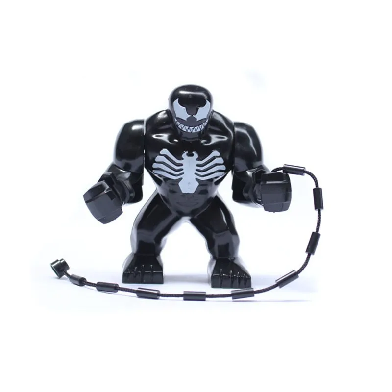 Us 347 30 Offsuper Heroes The Avengers Black Big Venom Figures Hulk Assemble Model Building Blocks Kids Toys Gifts In Blocks From Toys Hobbies