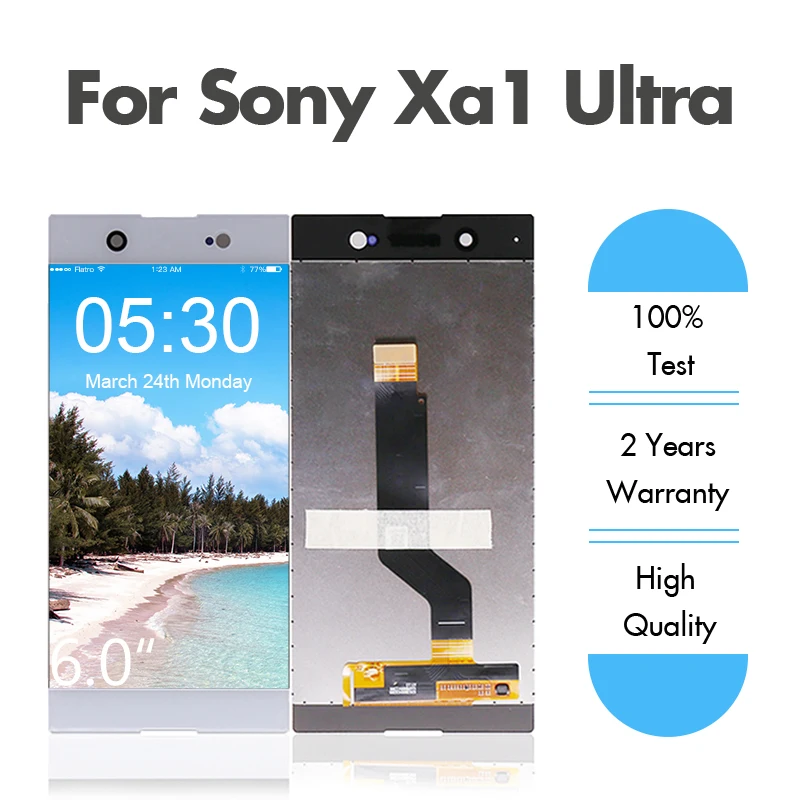 Для Sony для Xperia XA1 ультра ЖК дисплей с кодирующий преобразователь