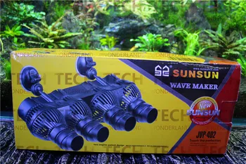 

1 piece SUNSUN JVP-402 48W 24000L/H Wave maker 4 Head Super Strong for Aquarium Marine Fish Tank