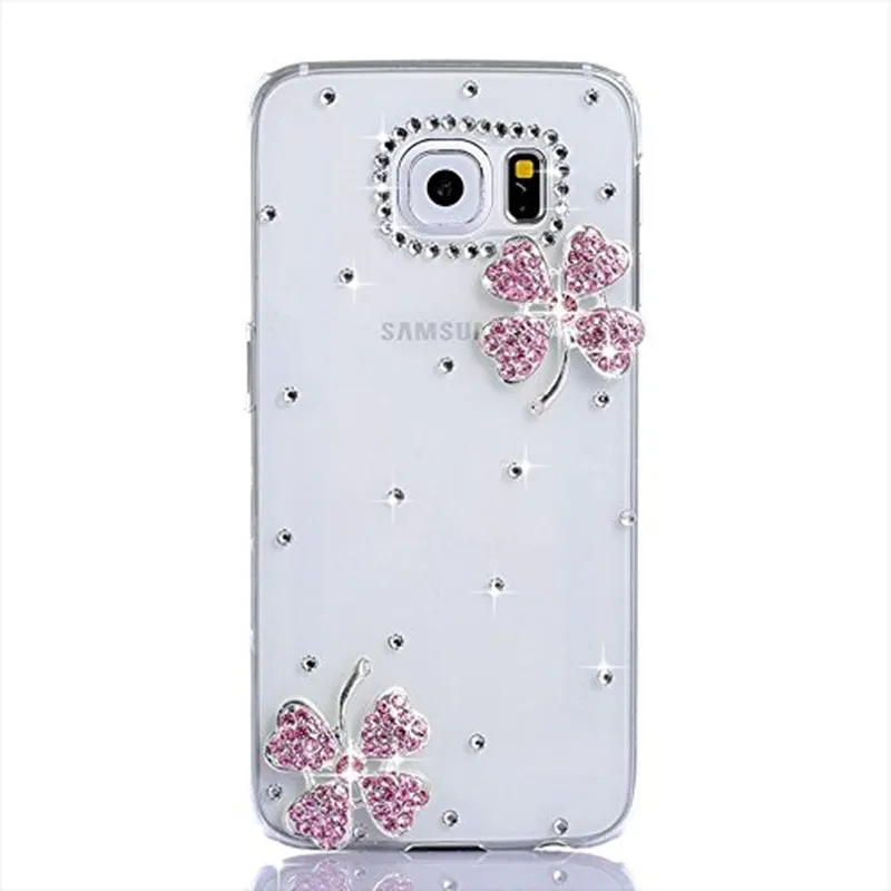 3D Роскошные диаманта Bling DIY чехол для samsung Galaxy Note 9 8 Альфа G850 Примечание 2 N7100 A3 A5 A7 2016