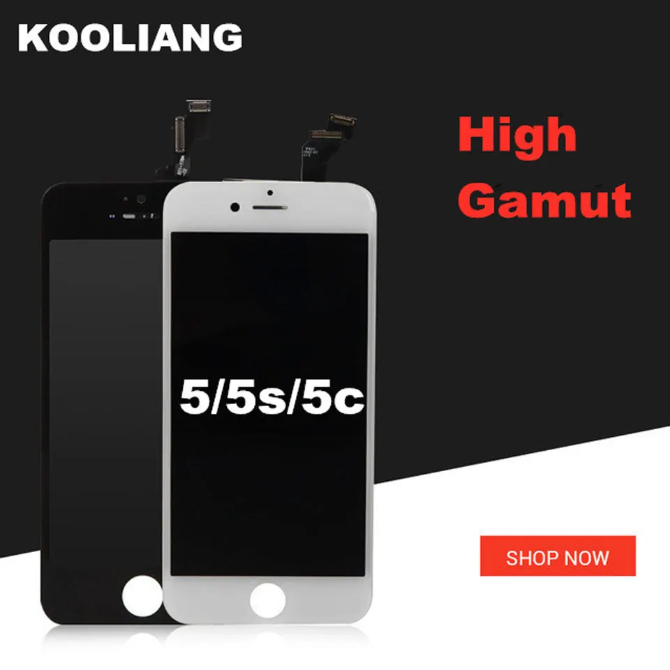 

100% Grade AAA LCD For iPhone LCD Display With Touch Screen Digitizer Assembly Replacement free ship