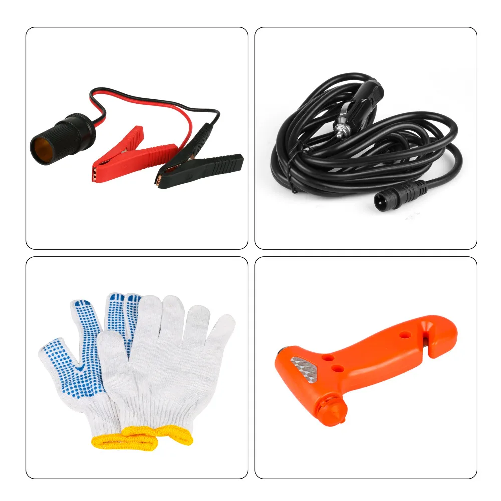 Car Electric Jack Hydraulic Floor 12V DC 5 Ton 11023lb Lift Scissor Jack Repair Tool Auto Emergency Roadside Tire Change Lifting