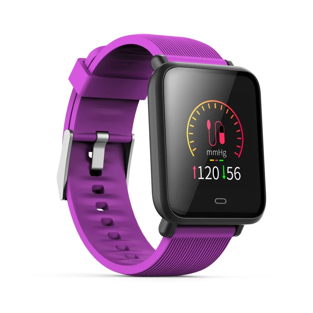 

696 Q9 Smart Bracelet Color Screen Sport Fitness Bracelet Blood Pressure Monitor Smart Wristband Watch for Android IOS Phone
