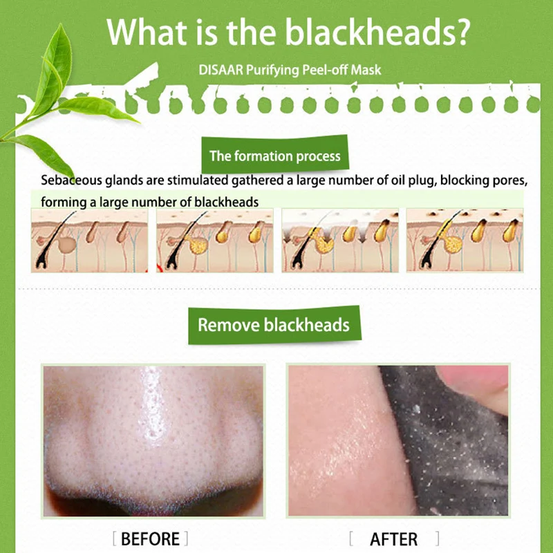 Online Black Mask Deep Cleaning Memurnikan Kulit Komedo Penghapusan Bambou Houtskool Jerawat Perawatan Kulit Wajah Masker Noir