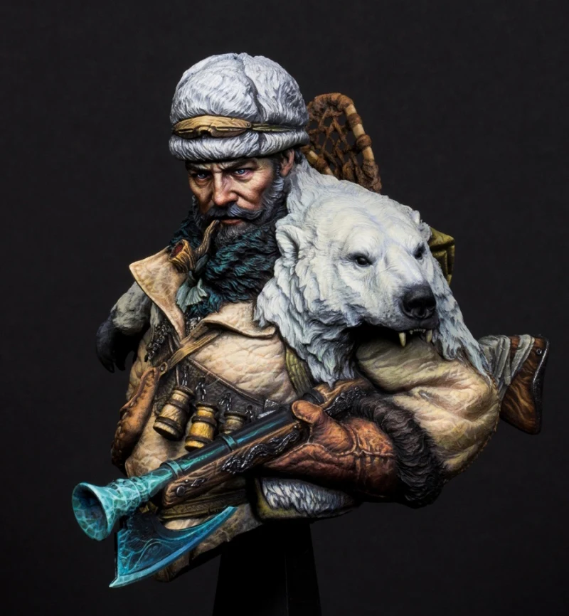 

[tuskmodel] bust resin model kit unassembled resin figures A0208
