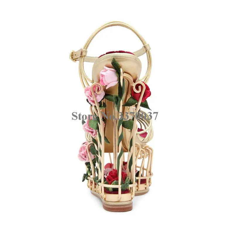 Рисунок 4 - Женские босоножки на высокой танкетке