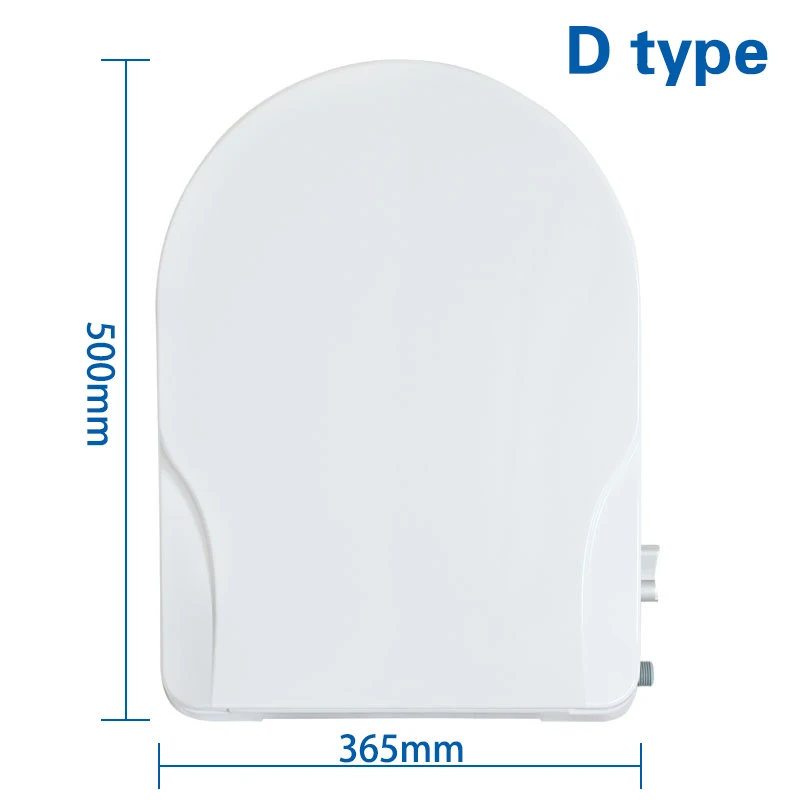 FOHEEL U/V/O тип неэлектрическое биде сиденье для унитаза двойной распылитель сопла ванная комната биде сиденье Простой чистый биде сиденья для унитаза - Цвет: D type