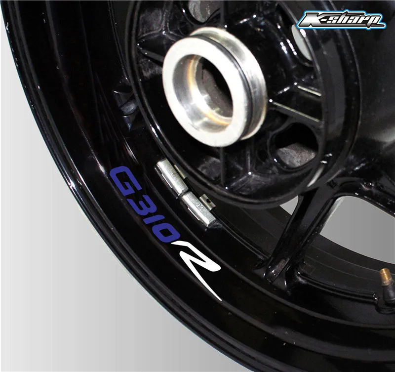 Мотоцикл наружное кольцо личности Творческие автомобильные наклейки отражающие аксессуары Декоративные наклейки для BMW G310R