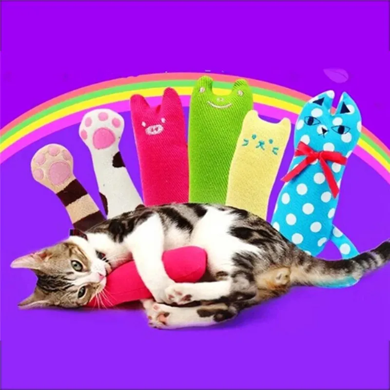 Милая мягкая игрушка для кошки когти шлифовальная зубов кошачья подушка кошек