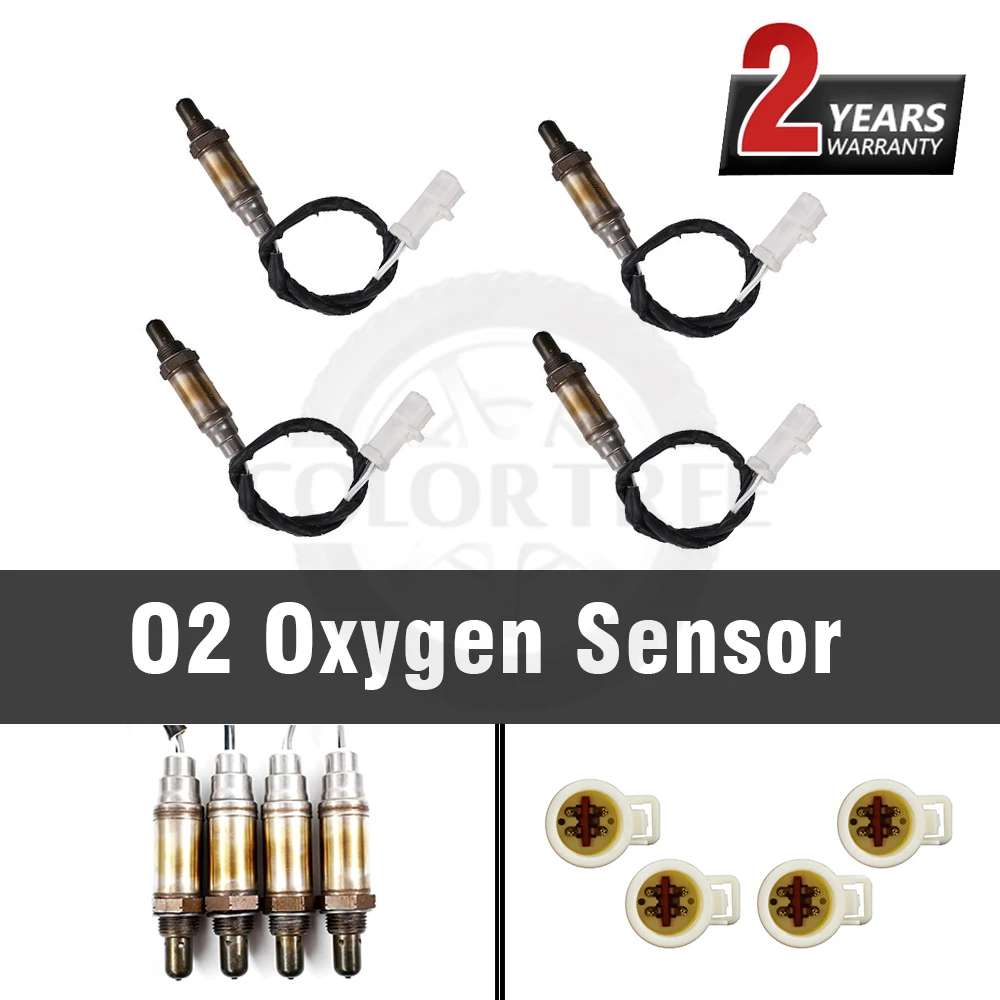 

4PCS Oxygen Sensor 4 Wires For Mercury Cougar Marauder Mariner Milan Montego Monterey Mountaineer Mystique Sable