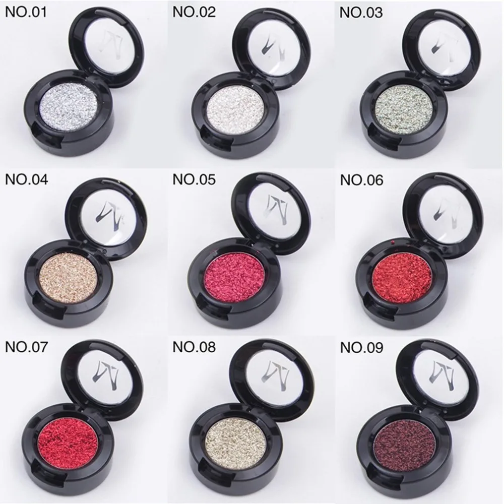 Beauty glitter powder eyeshadow monochrome 24color glitter powder