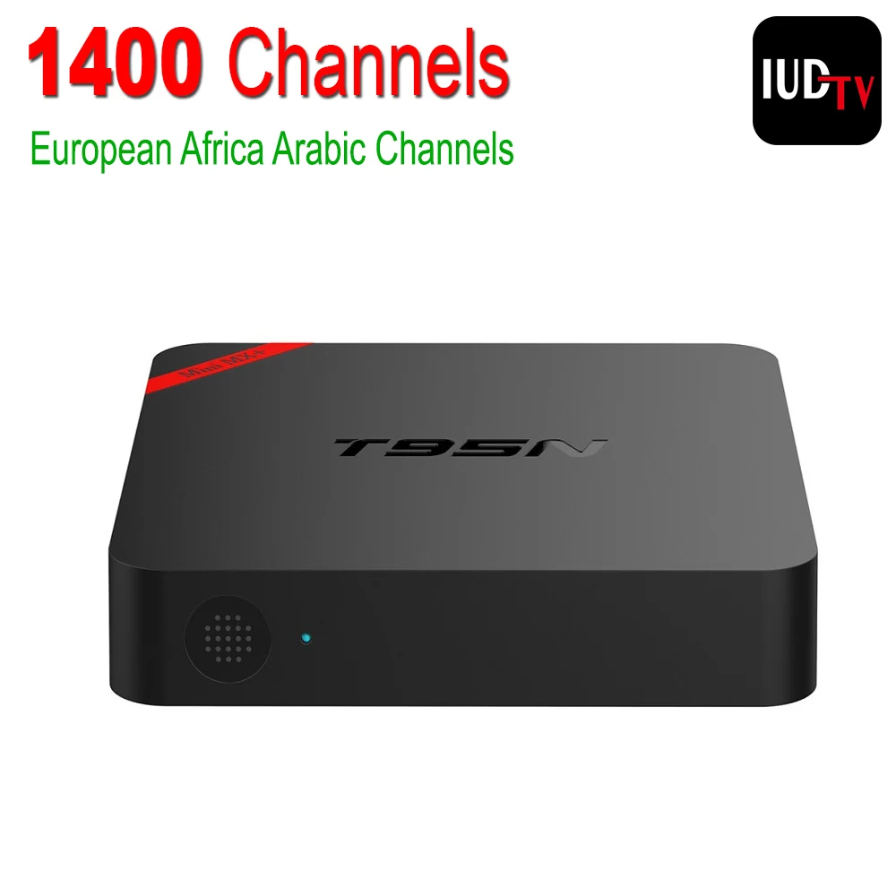 TV Box 1400+ Channels Android 6.0 Quad Core S905X Europe IPTV Box With
