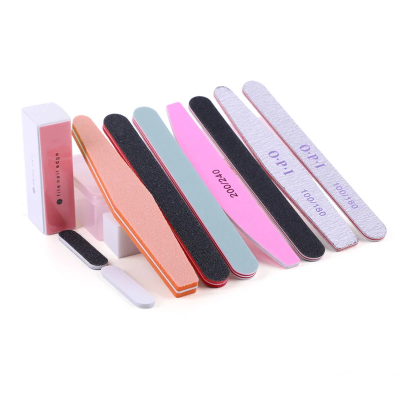 11pcs/set Nail Files Nail Art Kit Sanding Salon Nail Buffer Sandpaper