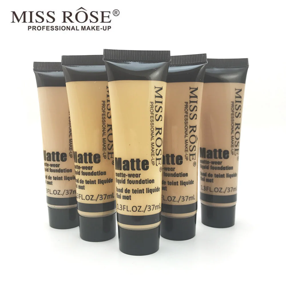 Miss Rose бренд Bronzer макияж База основа для макияжа лица силиконовые Puff Жидкая основа увлажняющий крем для лица