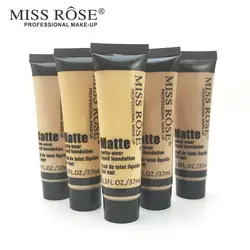 Miss Rose бренд Bronzer макияж База основа для макияжа лица силиконовые Puff Жидкая основа увлажняющий крем для лица