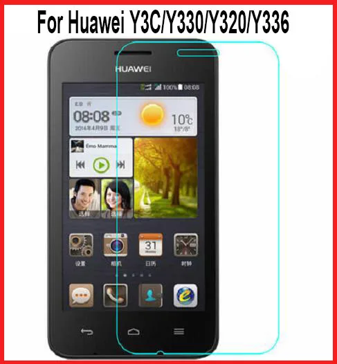 2.5D закаленное Стекло для huawei Y3 Y3C Экран Защитная пленка Y320 Y330 Y336 с уровнем