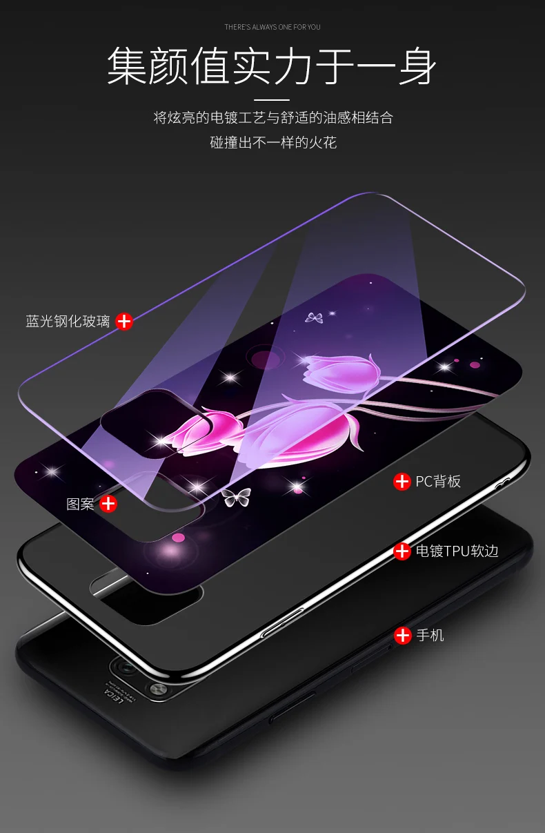 7," для huawei mate 20 X Чехол 20X чехол мультфильм синий закаленное стекло задняя крышка для huawei mate 20 X телефонные чехлы mate 20X fundas