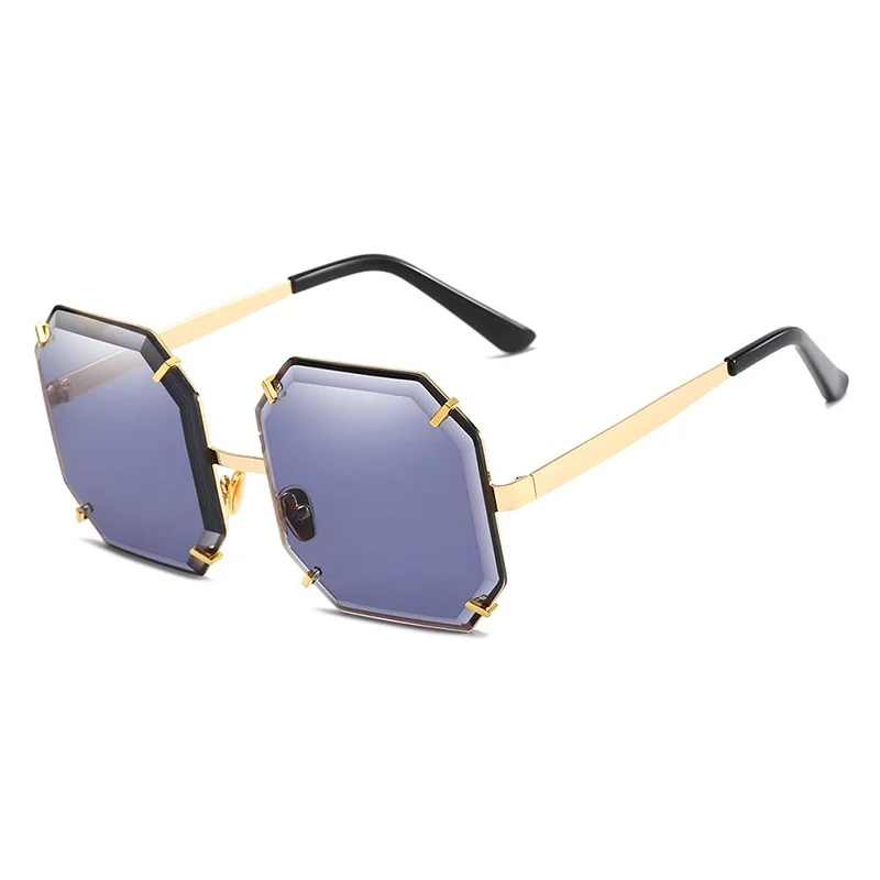 

Women Men Sunglass Brand sandbeach drive Retro Glasses Lens Eyewear Ladies Casual Fashion UV400 big Square Sun Glasses 1702