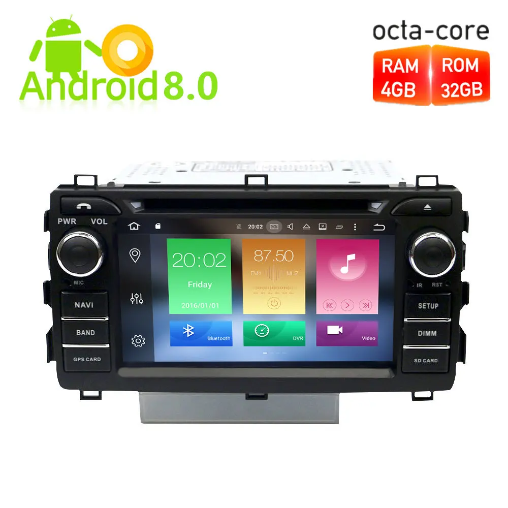 

4G RAM Android 9.0 Car Radio GPS Navigation DVD Multimedia Stereo DVD Player For Toyota Auris 2013 2014 2015 Auto Audio Headunit