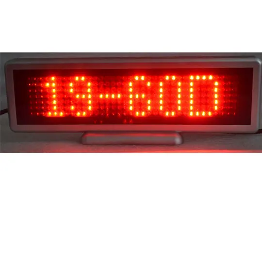 LED desk display/ desk sign/ LED moving sign/ programmable /scrolling message sign/running line