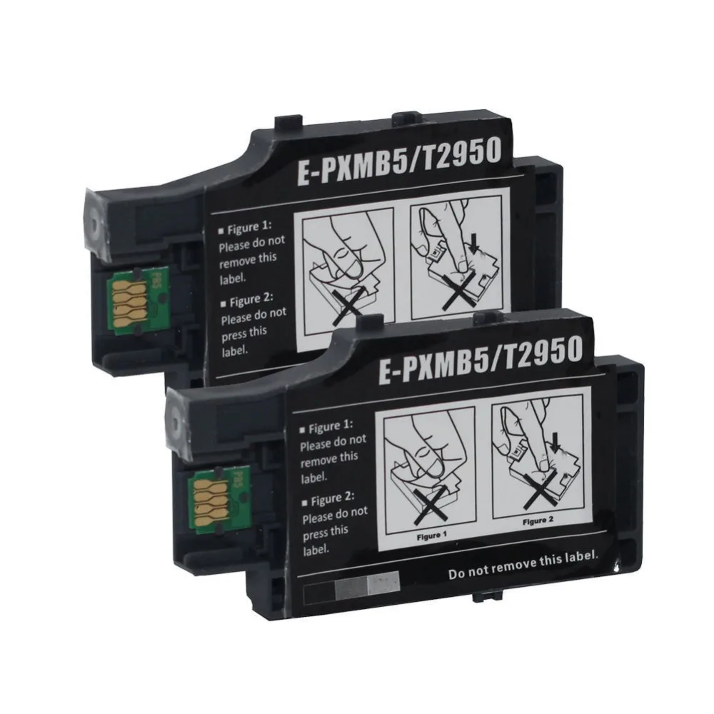 XIMO 2 шт. T2950 совместимый WorkForce WF100 WF-100W PX-S05W принтер отходы контейнер для чернил |