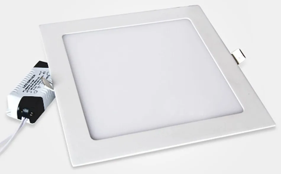 25W Square LED Panel Light Recessed Kitchen Bathroom Ceiling Lamp AC85-265V LED Downlight Warm WhiteCool White Free shipping (18)