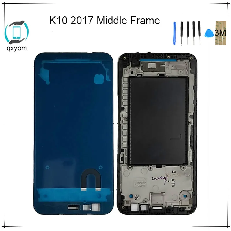 Factory Price 5.3&quot For Lg K10 2017 Mobile phone Front Frame Bezel Housing Case Plate Replacement | Мобильные телефоны и