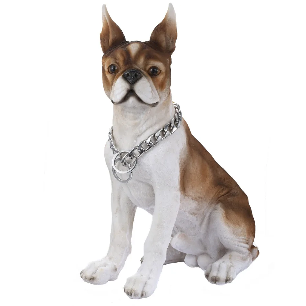 

Training Choker for Puppy Dog Chain 316L Stainless Steel Dog Collar Silver Curb Cuban Link Bulk Fashion Jewelry 13mm LDC01
