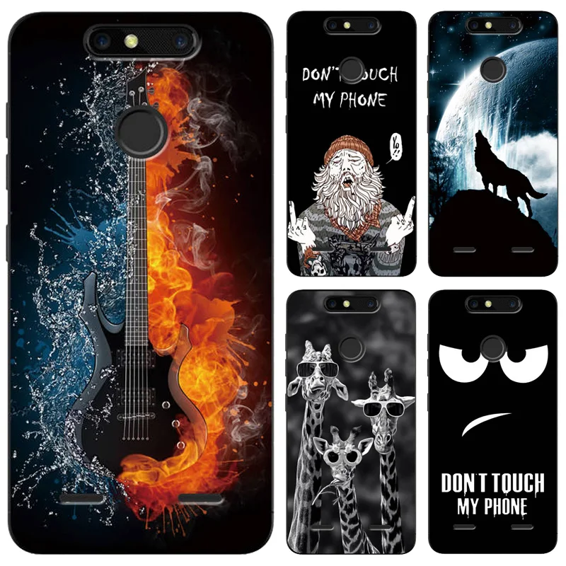 

Case For ZTE Blade V8 Lite Printing Drawing Design Patterned Silicone Soft Shell For ZTE V8 Mini Case Phone Protector Back Cover