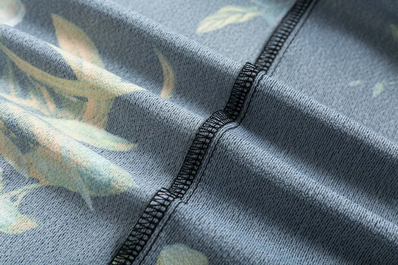 Summer Floral Print Boho Maxi Dress Women Deep V-Neck Sleeveless Spaghetti Strap Split Backless Chiffon Long Dresses (13)