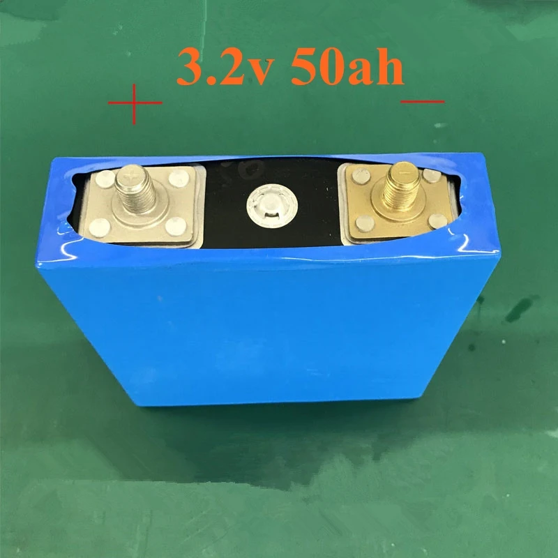

3.2v 50Ah Lifepo4 Cells 3.2v Lifepo4 Lithium Batteries for Electric Bike Battery Pack Solar Energy System