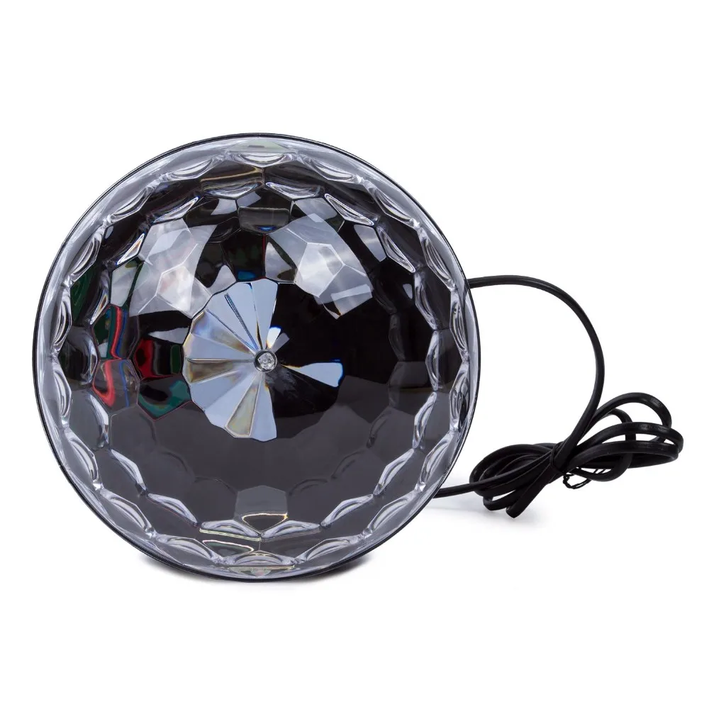 LumiParty светодиодный RGB шар света 6 цветов светодиодный Bluetooth MP3 кристалл магический шар света Строб Дискотека Свет этапа с пультом