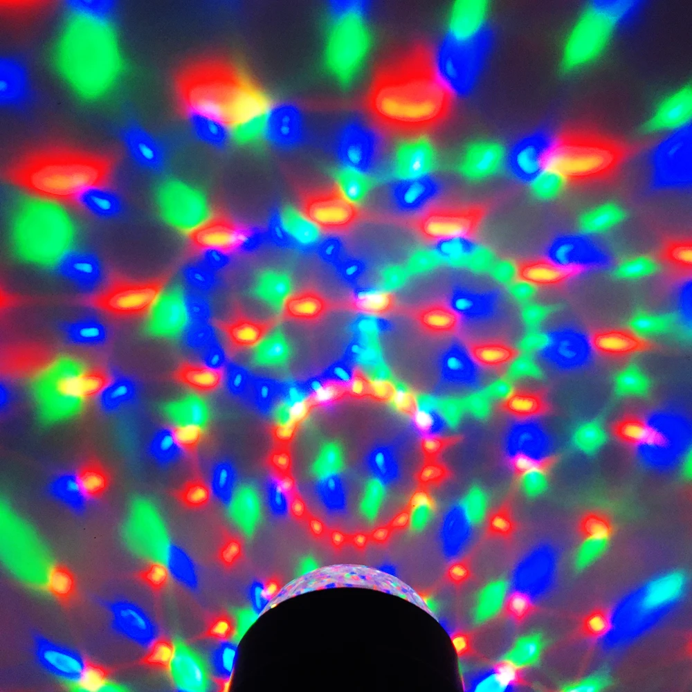  7 Colors DJ Lumiere Disco Ball 3W Sound Activated Laser Projector RGB Stage Lighting effect Lamp Christmas KTV Music Party Light (6)