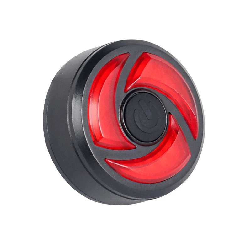 Clearance Deemoun Bicycle LED Tail Light Safety Warning Light Laser Night Mountain Bike Rear Light Lamp Usb Charging Bicycle Taillights 3