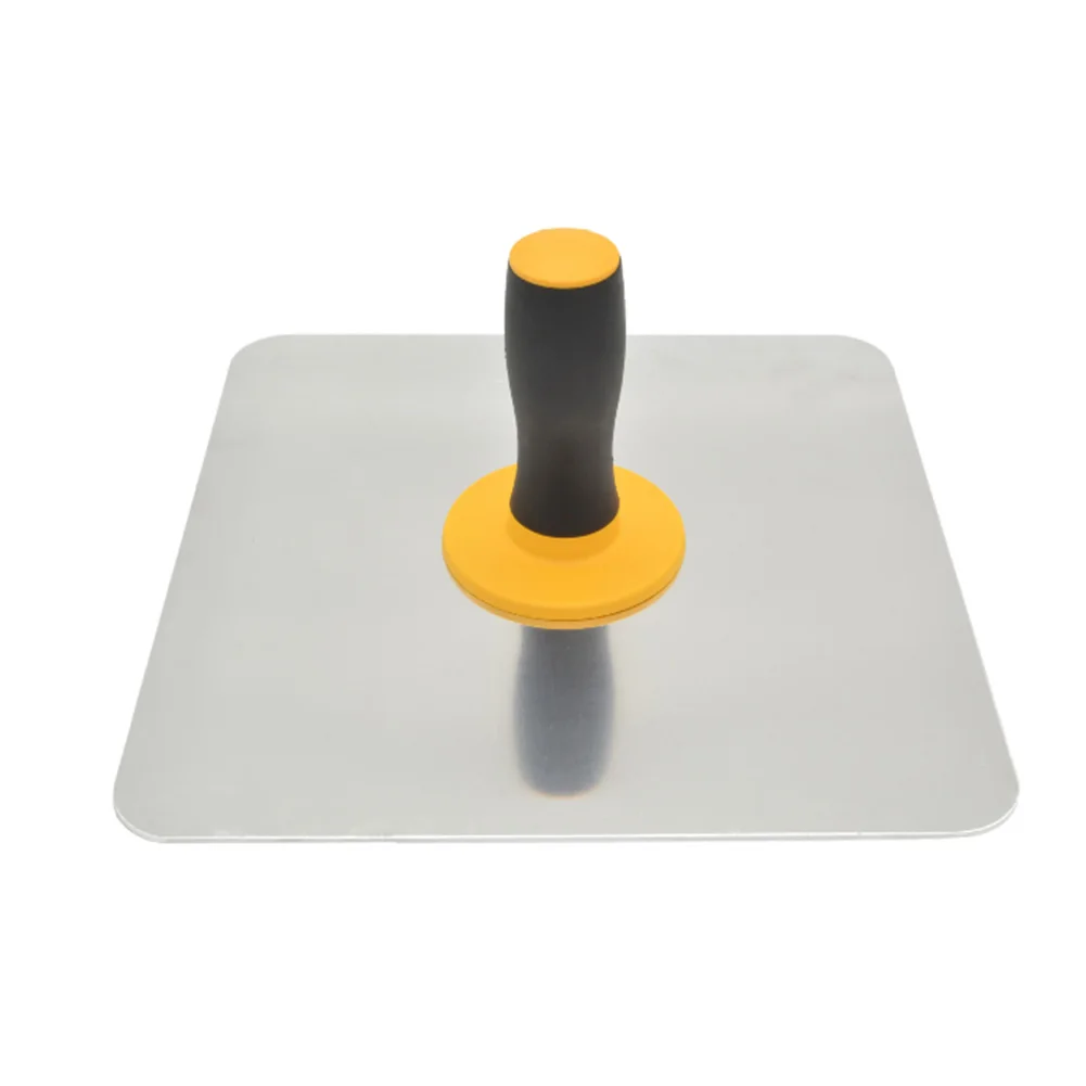 

Construction Professional Trowel Lightweight Mortar Board Plastering Tool Holder Aluminium With Handle Paint Craftsman Home