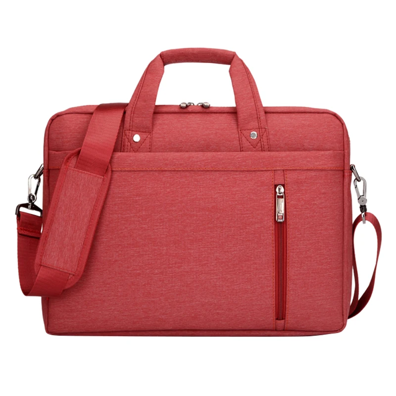 

13 Inch Waterproof Nylon Computer Laptop Notebook Tablet Bag Bags Case sleeve Messenger Shoulder unisex men women Red