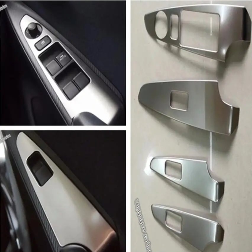 

Lapetus Door Handle Holder Window Lift Button Switch Cover Trim Fit For Mazda 2 Demio 2015 - 2019 Accessories Interior Refit Kit