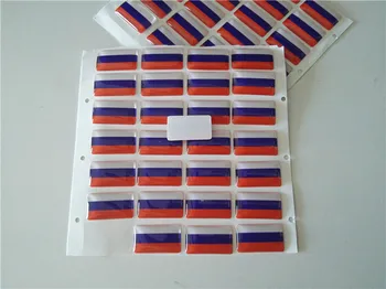 

150 Piece Russia Flags Car Steering Wheel Sticker Emblems Decorations Russian Federation Flag Audio Knob Window Lift Car Styling