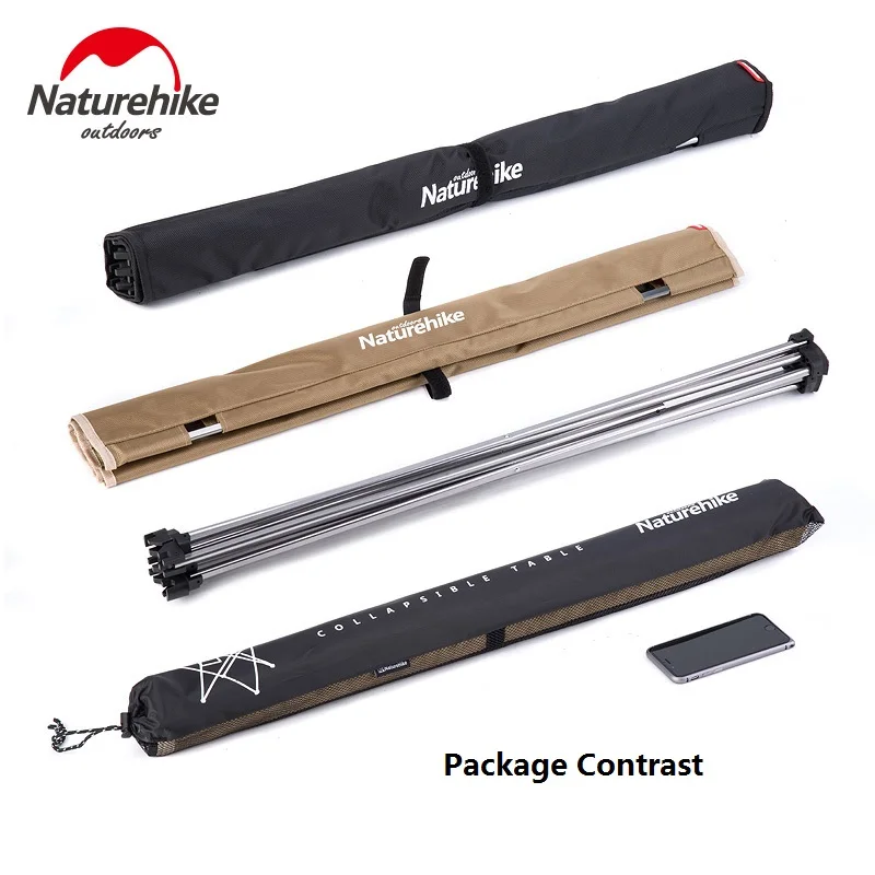  Naturehike factory sell Outdoor Folding Table Ultra-light Aluminum Alloy Structure Portable Camping