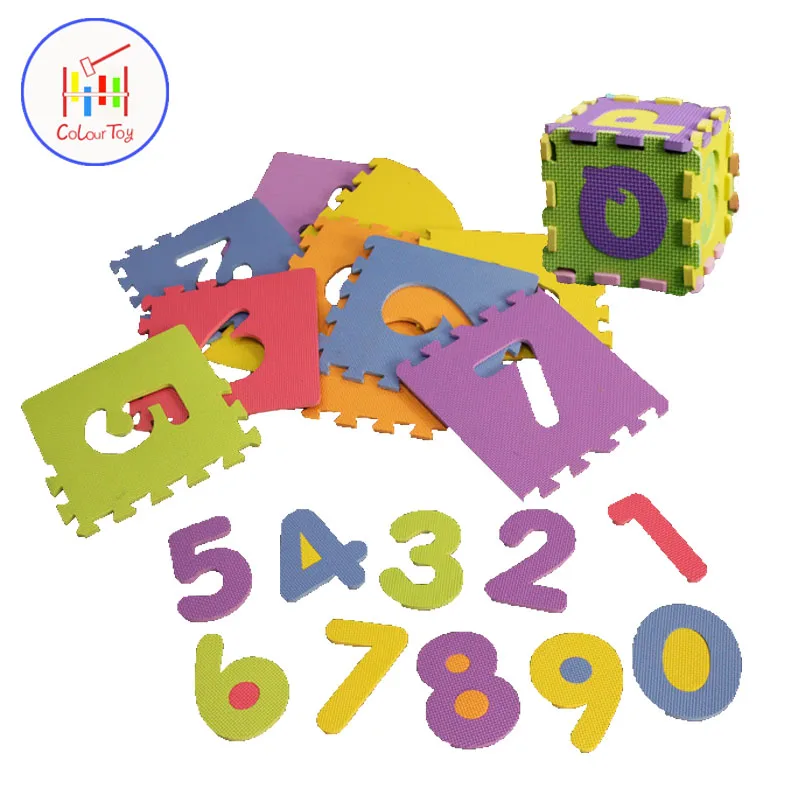 

36PCS Educational Toy Kid Baby Play Mat EVA Number Puzzle Carpet Mat Developing Crawling Mat Kids Gym PlayMat Foam Rubber Rug
