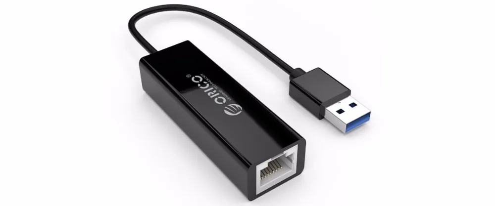 ORICO USB 3,0 Gigabit Ethernet сетевой адаптер USB для RJ45 lan сетевая карта для портативных ПК-черный